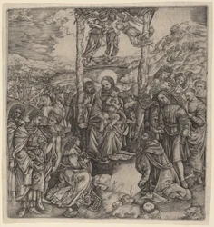 Die Anbetung der Könige