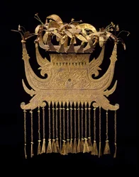Kopfschmuck, spätes 19. bis frühes 20. Jahrhundert