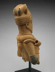 Kopf und Oberkörper einer weiblichen Figur, Jos-Plateau-Region, Nigeria, 500 v. Chr. - 200 n. Chr.