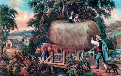 Heuernte, Die letzte Ladung, 1868