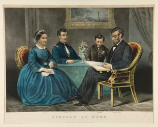 Lincoln zu Hause