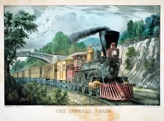 Der Schnellzug, USA, 1870