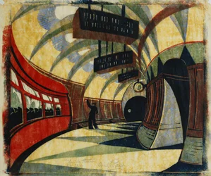 Die U-Bahn-Station