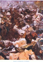 Der Angriff der Lanzenreiter bei Kandahar