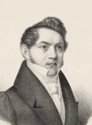 Porträt von Carl Gottlieb Reissiger 1798-1859, ca. 1830