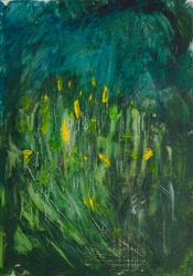 Abstrakte Gelbe Blumen