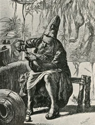 Der Derwisch zupft die Haare vom Katzenschwanz, 1906