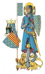 Ludwig der Neunte, Anführer der letzten beiden Kreuzzüge und einer der größten Könige Frankreichs (1226-70)