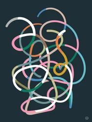 Farbige Linien