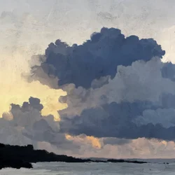 Porthmeor Sonnenuntergang