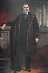 Präsident Chester A. Arthur (Farblithografie)