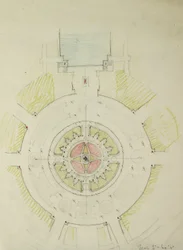 Potomac Round Point, Washington D.C., Plan Skizze