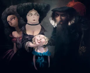 Der Antrag, aus Blaubart von Charles Perrault (1628-1703)