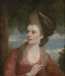 Porträt von Angelica Kauffmann, RA (1741–1807), Malerin