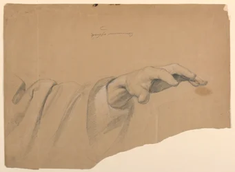 Studie für "Kommunion der t", 1844