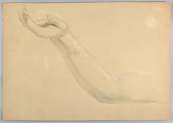 Zeichnung, Studie für Duplikat von "C"