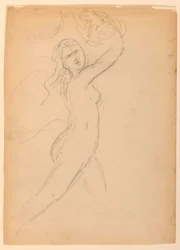 Zeichnung, Studie für die National Academy, 1887
