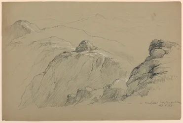 Auf dem Mount Mansfield, Blick zum Hump