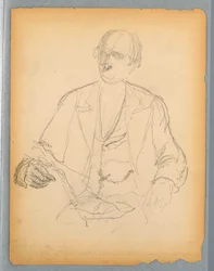 Skizze für ein Porträt