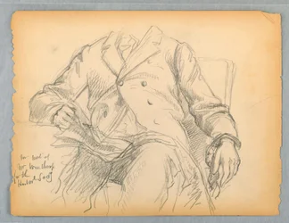 Studie für das Porträt von Hon. Robert C. Winthrop für die Historical Society, Mass.