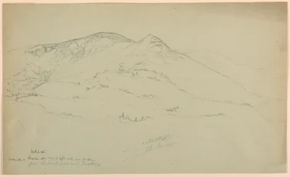 Welch Mountain in Waterville und Thornton, New Hampshire, von Sandwich Notch Road, Campton