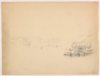 Westufer des Brienzersees, Schweiz
