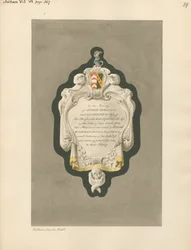 Denkmal für Anthony und Katherine Nourse aus der Fulham Kirche
