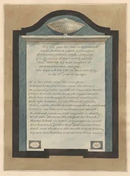 Denkmal für Emma Horatia Lisle aus der Hampton Church