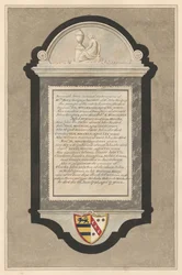 Gedenkstätte für Mrs. Mary Gregory, Caroline Gregory, John Gregory, Abigail Gregory, William Gregory, Mary Abigail Gregory, sechs Kinder: Charlotte, Louisa, Georgina, Michael, Emma und George Gregory und Charles John Gregory aus der Kirche von Cranford