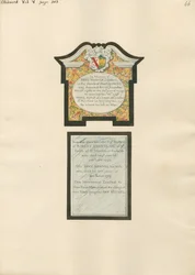 Denkmal für Vere Warner sowie Robert und Jane Kennel aus der Kirche von Chiswick