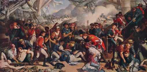 Der Tod von Nelson, 1859-64