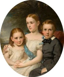 Die Kinder von William Neish, ca. 1862