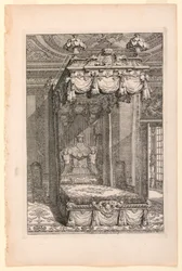 Entwurf für das Staatsbettzimmer, im zweiten Livre d