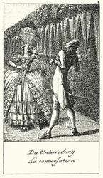 Das Gespräch (Gravur)