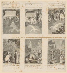 Blätter 4-9 zu Shakespeares „Sturm“
