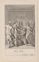 Blatt 11 zu Aug. von Kotzebues „Die Indianer in England“