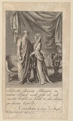 Blatt 1 zu Shakespeares „Coriolan“