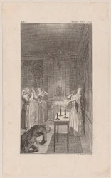Clarisse droht Lovelace, sich zu erstechen