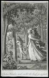 Illustrationen für „Beckers Almanach für 1798“