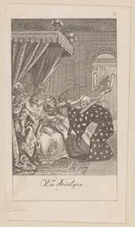 Königin, Blatt 4 der Folge „Der Totentanz“
