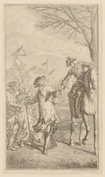 Lied vom braven Mann, Blatt 2 aus der ersten Ausgabe der "Gedichte von Gottfried August Bürger"