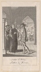 Luther in Worms, Blatt 11 der Folge „Ältere, mittlere und neuere Geschichte“