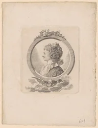 Porträt der Sophie Schwarz, geborene Becker