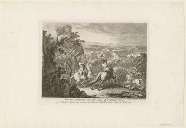 Die Schlacht von Cahul, 1770