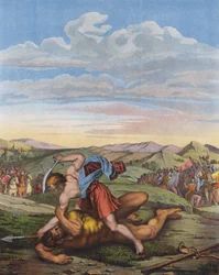 David besiegt Goliath