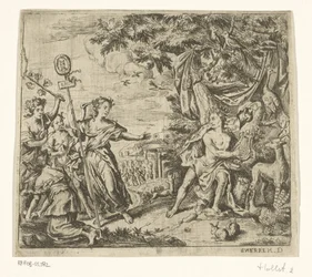 Orpheus und die Mänaden von Ciconia