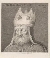 Porträt eines Bischofs