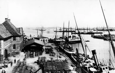 Hafen von Kopenhagen, ca. 1880