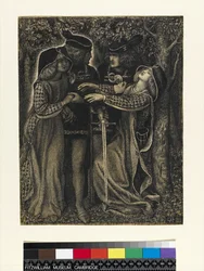 Wie sie sich trafen, ca. 1850-60