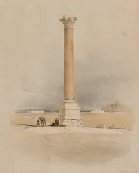 Pompeius-Säule, Alexandria